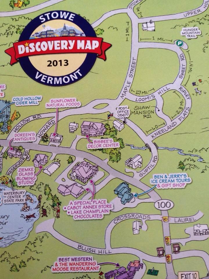 stowe map